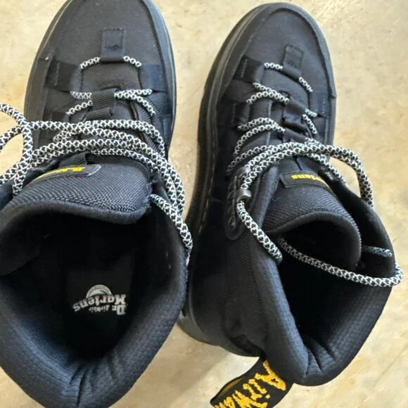 Dr. Martens Boury Leather Casual Boots, Black, Size 7 Men’s - Picture 8 of 8